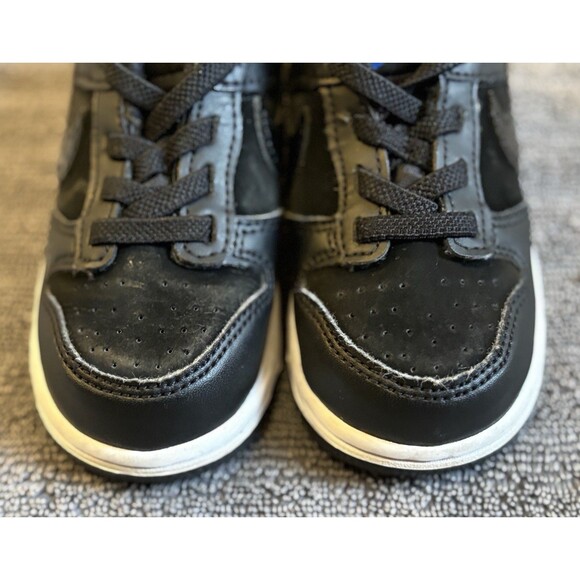 Nike Dunk Low SE Black Croc (TD) Size 8C FV7474-001 - Picture 3 of 6